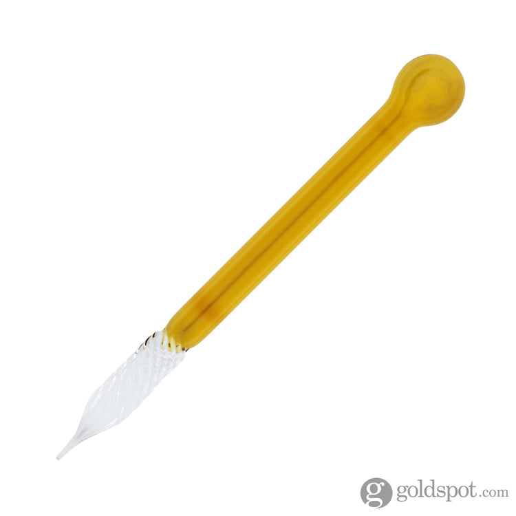 Dominant Industry Goldspot Exclusive Ink Muddler Glass Dip Pen in Amber Accessories