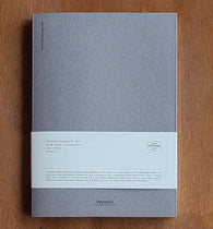 Dominant Industry Takasago Fountain Pen Notebook in Gray - Lined