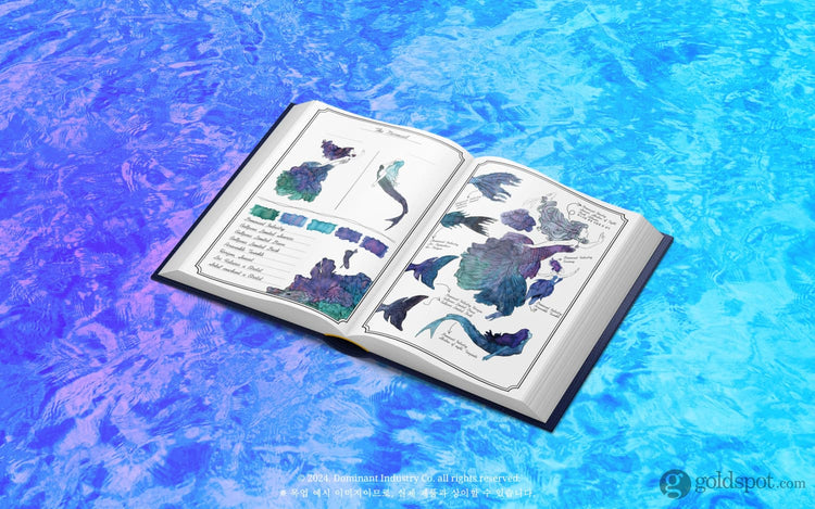 Dominant Industry The Ink Archiving Book ’A log of Atlantis’ Color Swatch Organizer
