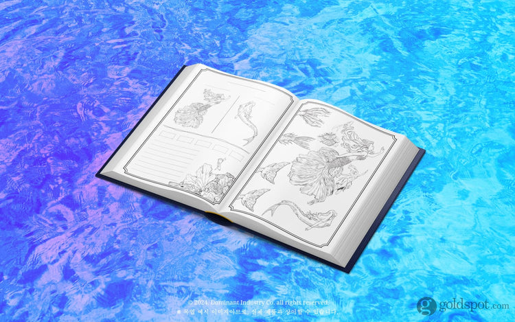 Dominant Industry The Ink Archiving Book ’A log of Atlantis’ Color Swatch Organizer