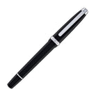 Cross Lume Rollerball Pen in Obsidian Black with Polished Chrome Appointments