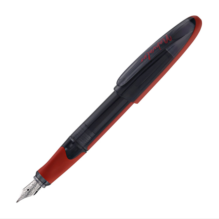 Nahvalur Triad Fountain Pen in Crimson