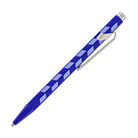 Caran d'Ache 849 Mosaic Ballpoint Pen in Royal Blue