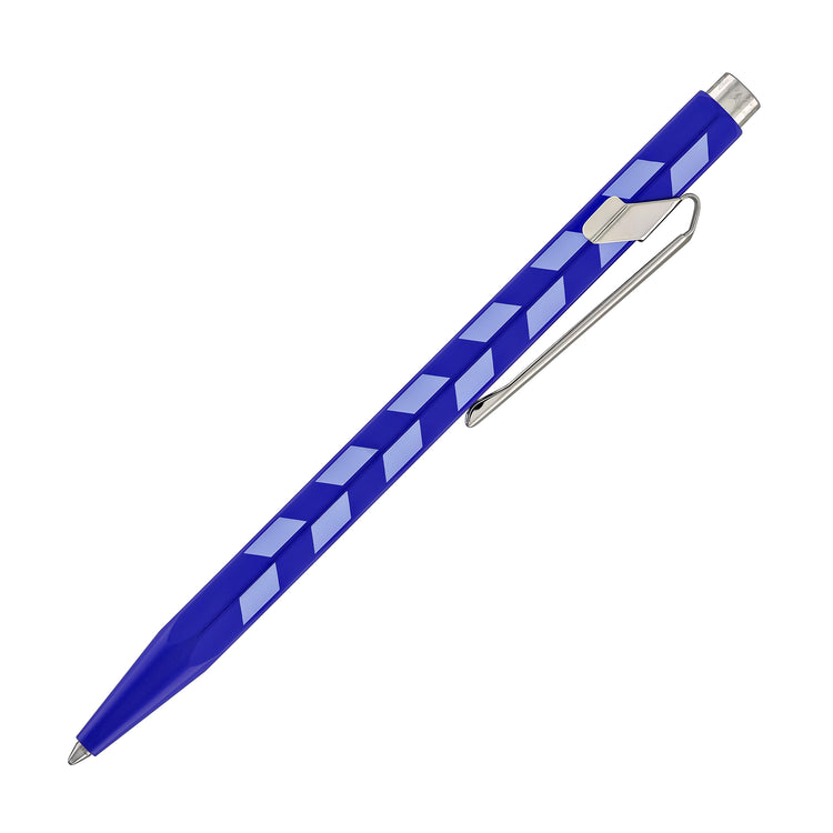 Caran d'Ache 849 Mosaic Ballpoint Pen in Royal Blue