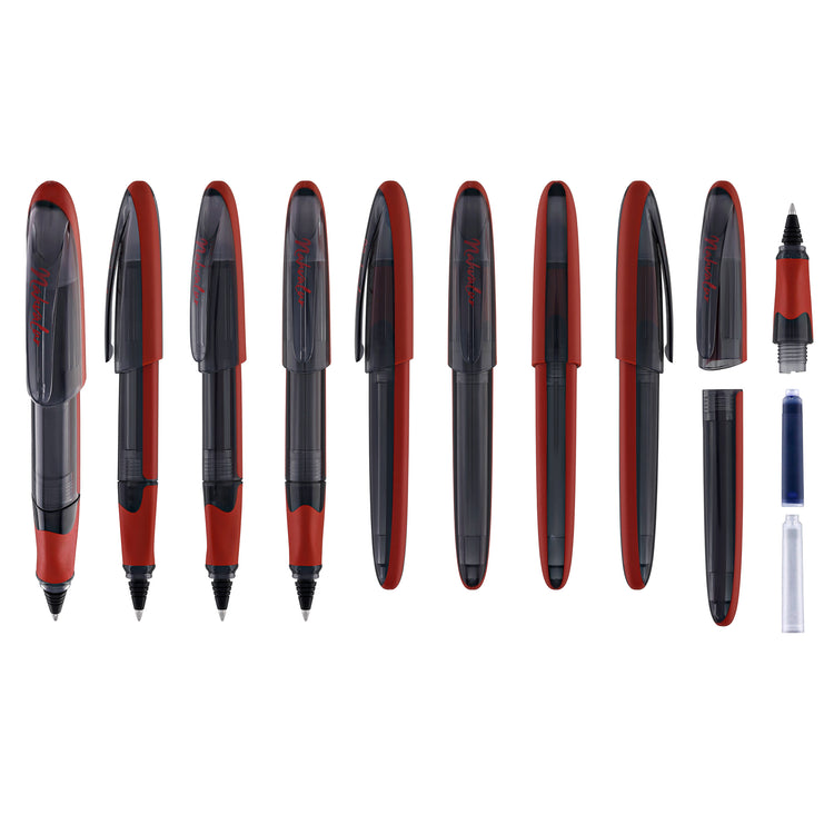 Nahvalur Triad Rollerball Pen in Crimson