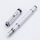 Monteverde Innova Fountain Pen in 2026 Cloud Dancer in Chrome Trim - Limited Edition