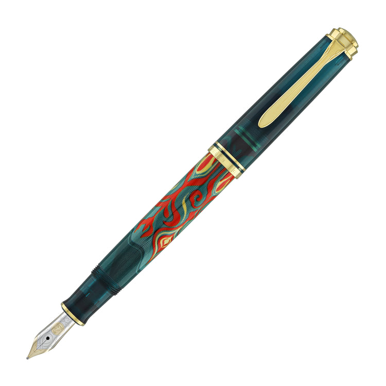 Pelikan Souveran M600 Fountain Pen in Rudi Rother Art Collection