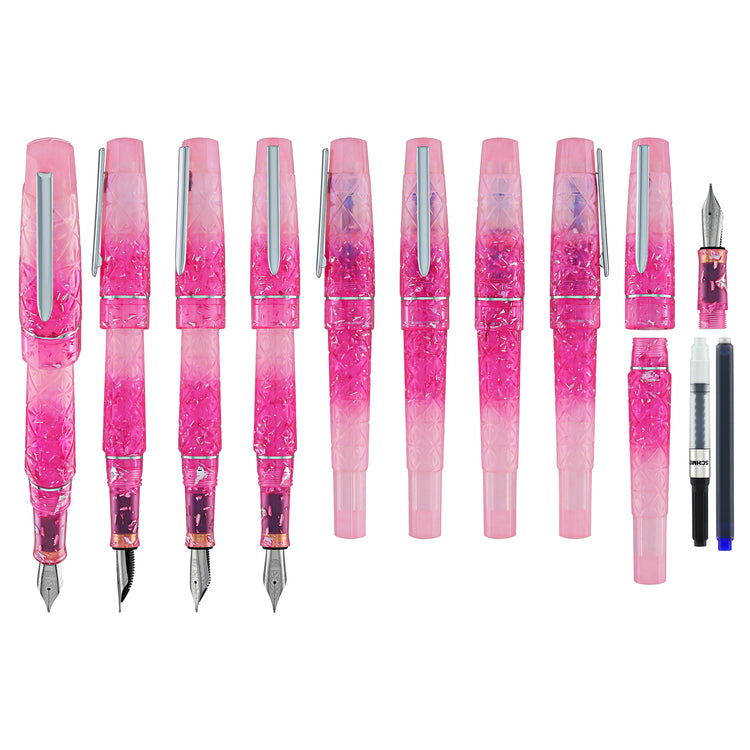 Benu Cocktail Hour Fountain Pen in Pink Lady