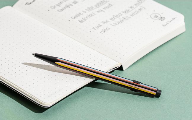 Caran d'Ache 849 Paul Smith 5 Ballpoint Pen in Black - Medium
