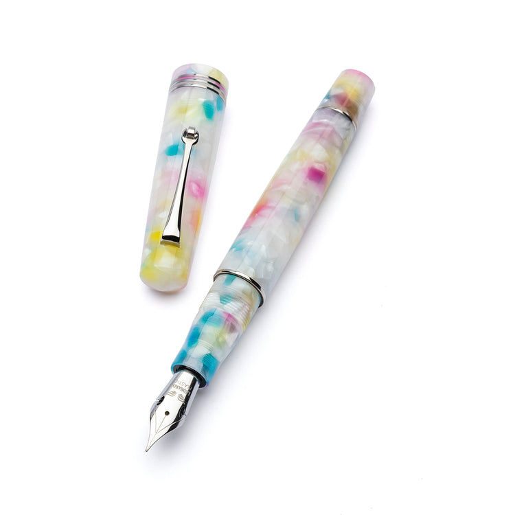 Leonardo Momento Zero Fountain Pen in Rainbow Sprinkles