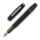 Scribo Flow Fountain Pen in Evoluzione with Ruthenium Trim