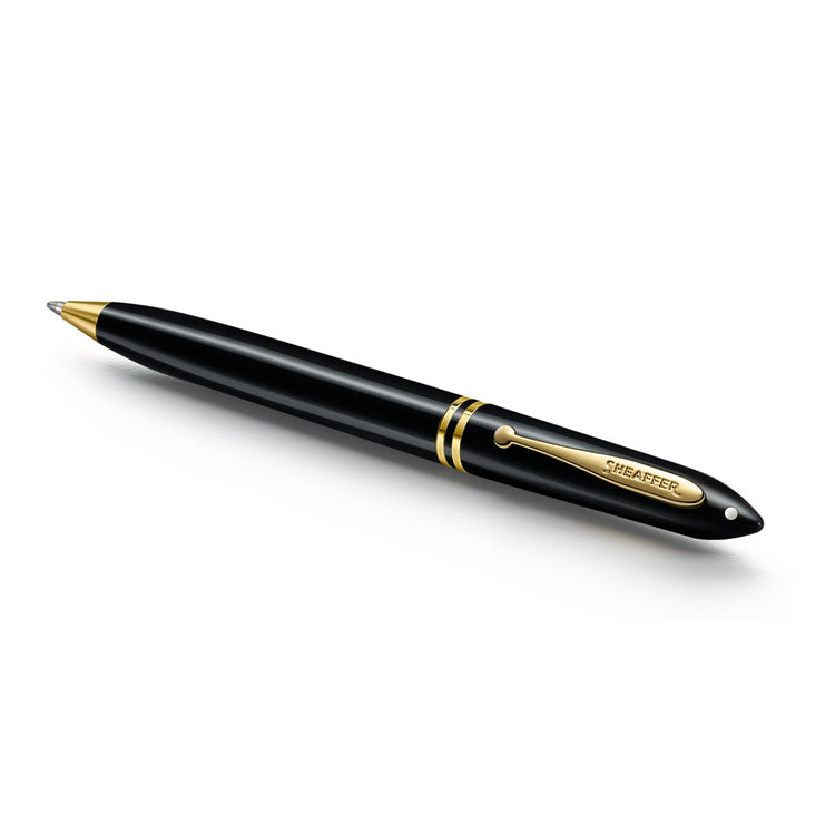 Sheaffer Balance III E893 Ballpoint Pen in Glossy Black & Gold Trims