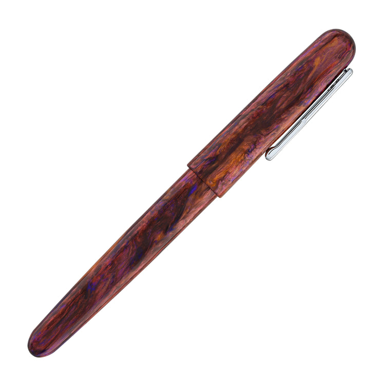 Conklin Streamline Rollerball Pen in Glossy Sunset Medley with Chrome Trim - Limited Edition