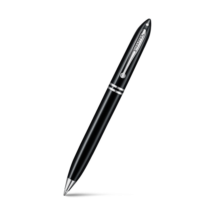 Sheaffer Balance III E892 Ballpoint Pen in Glossy Black & Chrome Trims