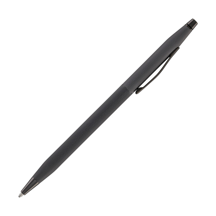 Cross Classic Century Polished Slate Gray Engraved Diamond Pattern Ballpoint Pen