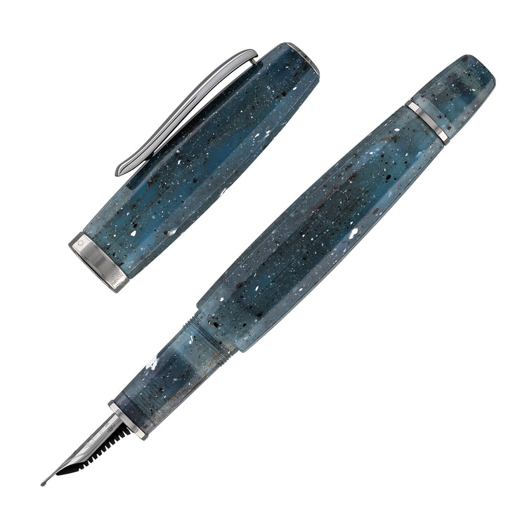 Scribo Feel Fountain Pen in Altre Stelle with Rhodium Trim
