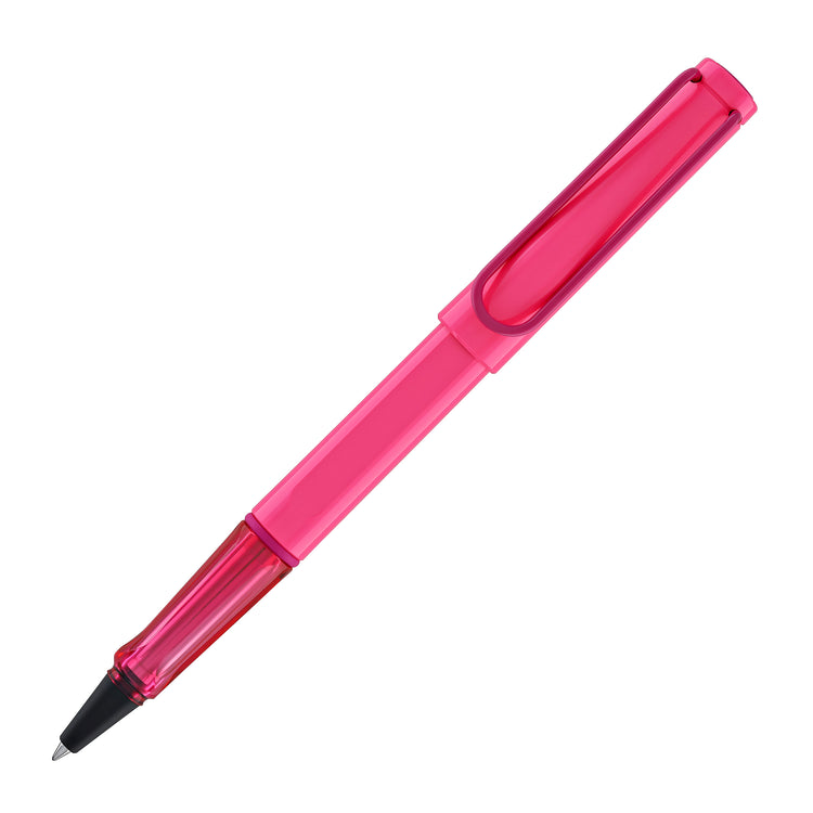 Lamy Safari Rollerball Pen in Neon Pink