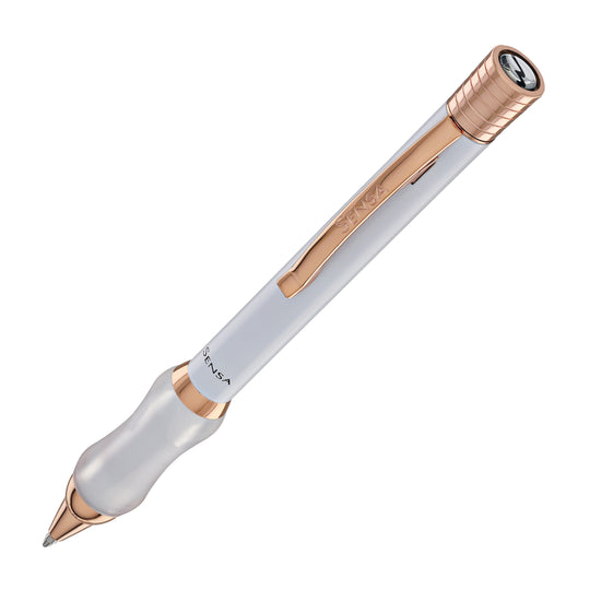 Sensa 30th Anniversary Ballpoint Pen in Pearl White