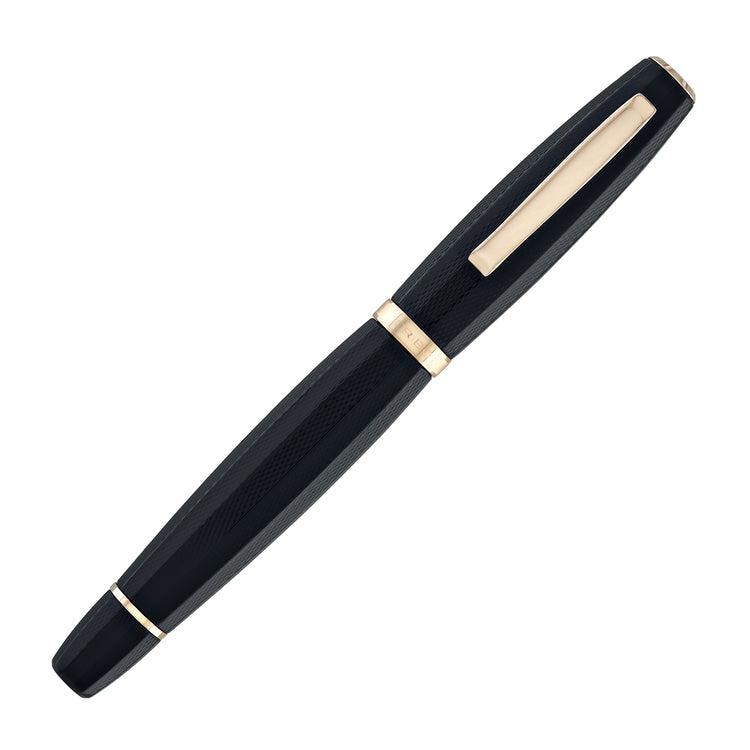 Scribo Feel Fountain Pen in Dandy Notturno with Rose Gold Trim