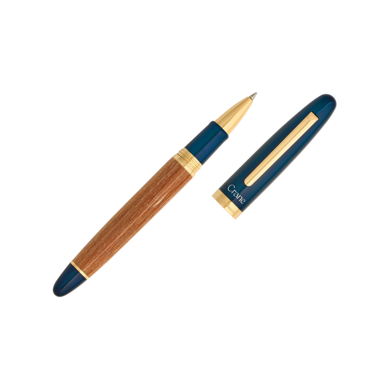 Esterbrook Estie x Crane Rollerball Pen in Mariner