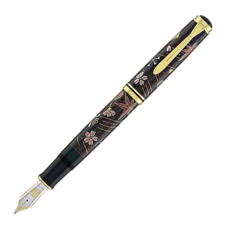 Pelikan Souverän M1000 Maki-e Fountain Pen in Four Seasons Lucky Charm – Limited Edition – Medium Nib