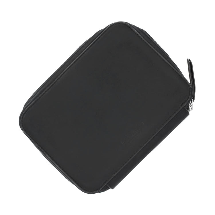 Endless Companion Leather Adjustable 10 Pen Pouch in Black Cases