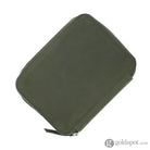 Endless Companion Leather Adjustable 10 Pen Pouch in Green Cases