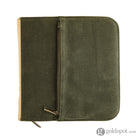 Esterbrook 20 Pen Zipper Case in Army Green Pen Cases