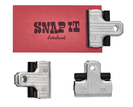 Esterbrook Eclipse Page Clips in Silver - 3 Piece Set