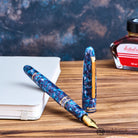 Esterbrook Estie Fountain Pen in Blue Moon with Gold Trim - Piston Filling Fountain Pen