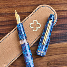 Esterbrook Estie Fountain Pen in Blue Moon with Gold Trim - Piston Filling Fountain Pen