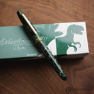Esterbrook Estie Fountain Pen in Jurassic with Gold Trim - Piston Filling Fountain Pen