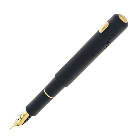 Esterbrook Niblet Fountain Pen in Black Raven with Gold Trim
