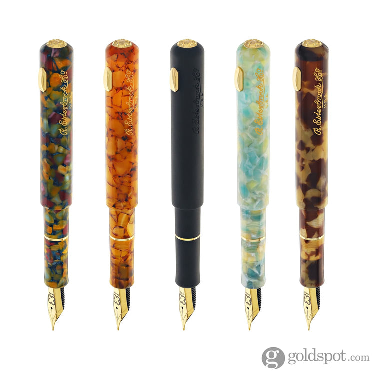 Esterbrook Niblet Fountain Pen in Black Raven with Gold Trim Fountain Pen