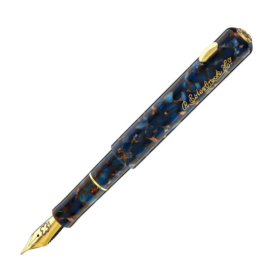 Esterbrook Niblet Fountain Pen in Nouveau Bleu with Gold Trim