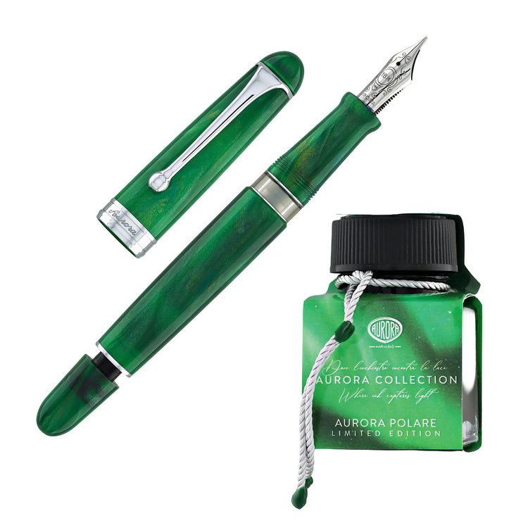 Aurora 88 Fountain Pen in Polare 18K Gold - Limited Edition