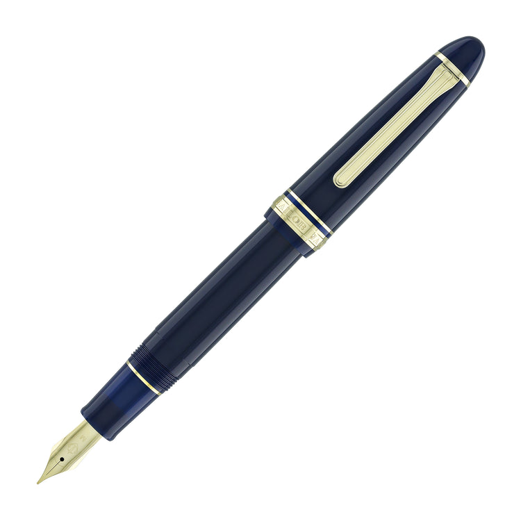 Sailor 1911 Casual L Basis Fountain Pen in Muted Blue, Gold Trim