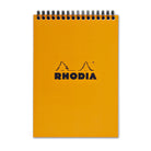 Rhodia Wirebound Paper Notebook in Orange - 5.8 x 8.3