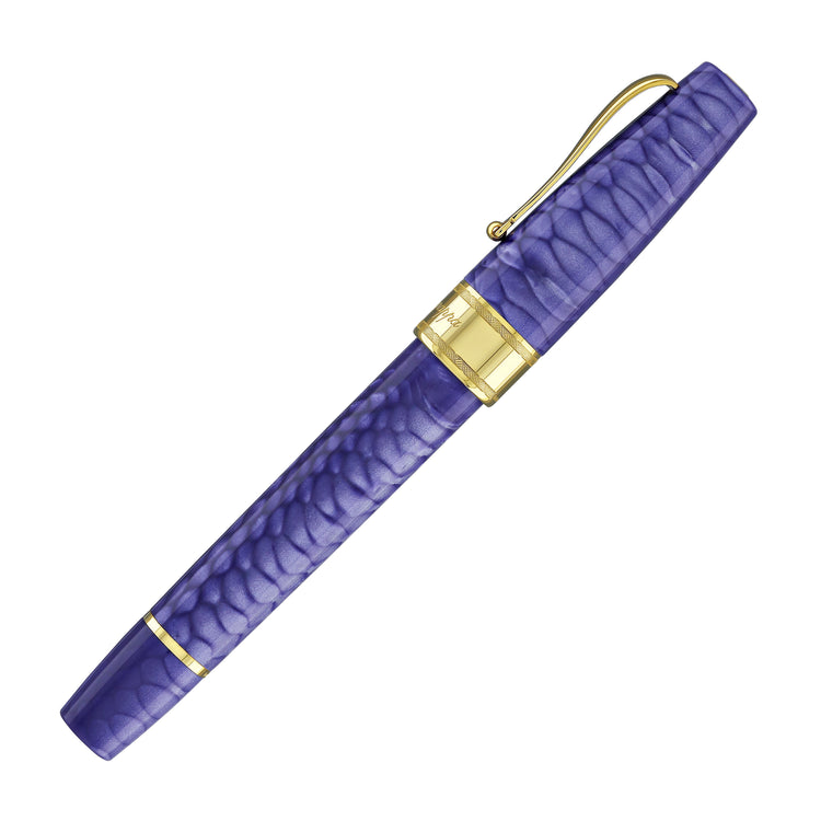 Montegrappa Year of the Dragon Juma Fountain Pen in Royal Purple