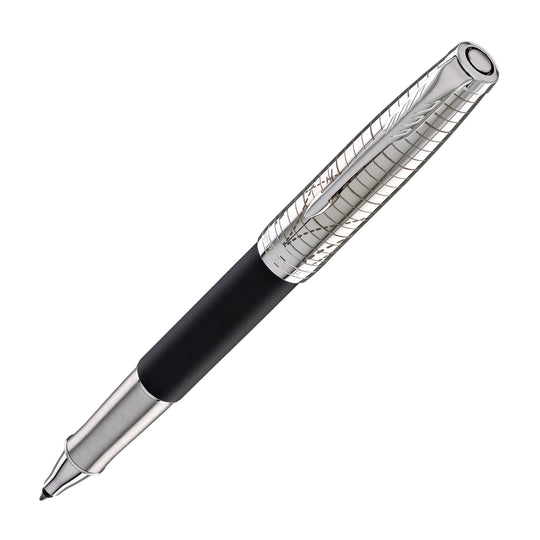 Parker Sonnet Premium Rollerball Pen in Legacy of Flight with Chrome Trim