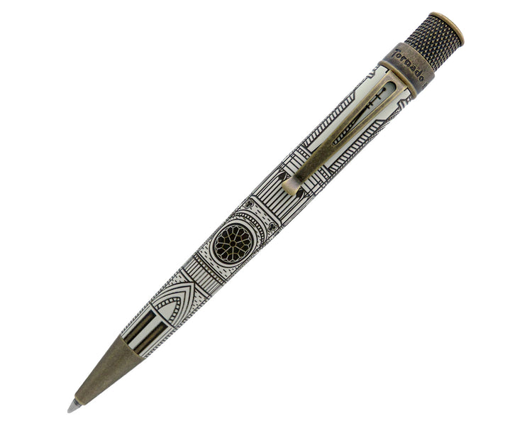 Retro 51 Tornado Metalsmith Rollerball Pen in Cathedral