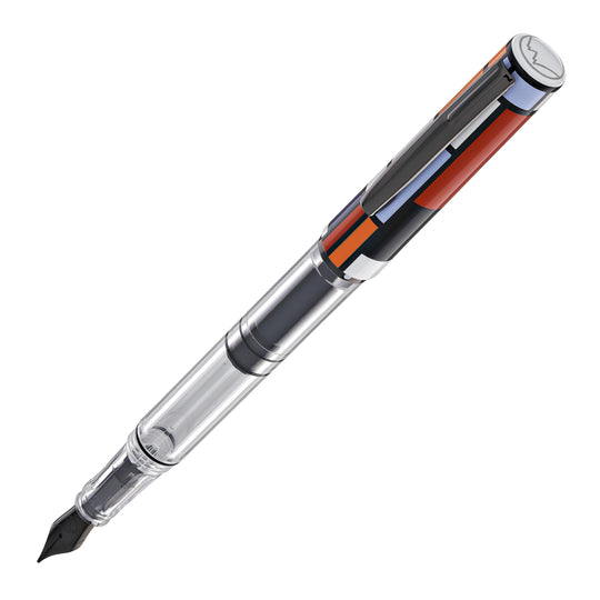 Monteverde USA MP1 Fountain Pen in Mondrian Composition 1921