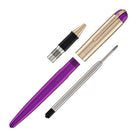 Wahl Eversharp Skyline Rollerball Pen in Royal Purple with Rose Gold Trim