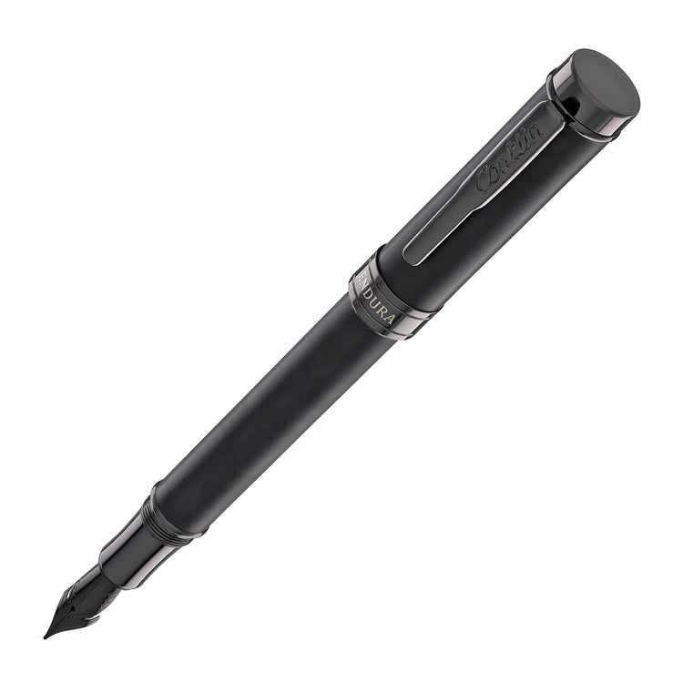 Conklin Endura Fountain Pen in Forged Carbon Fiber with Gunmetal Trim - Limited Edition