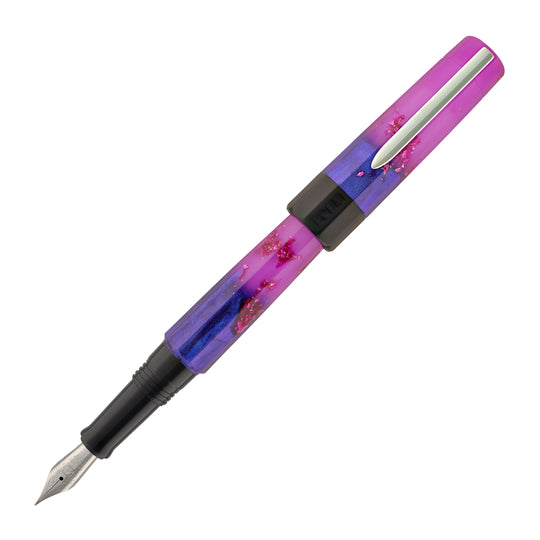 Benu Euphoria Fountain Pen in Love Story (Lavender Blue Glow)