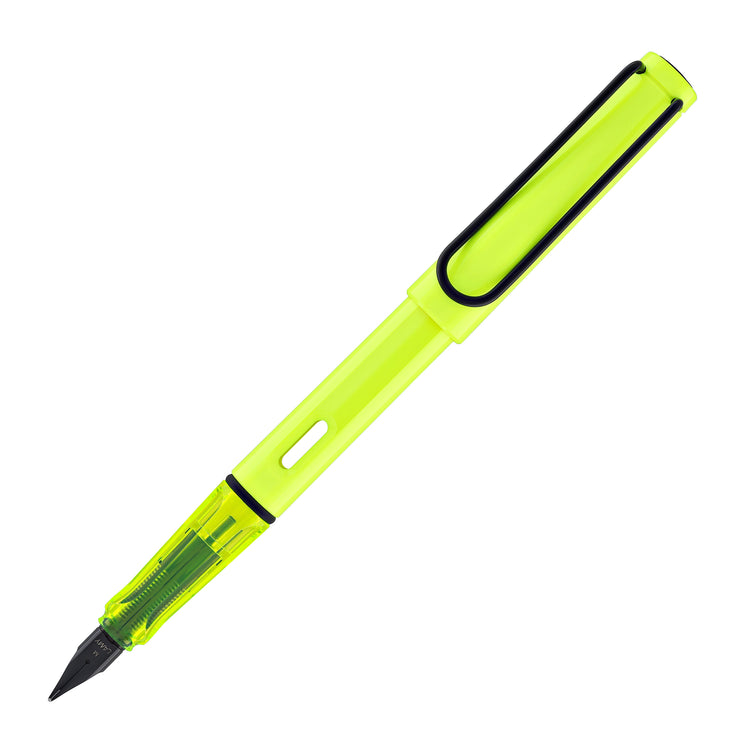 Lamy Safari Fountain Pen in Neon Yellow