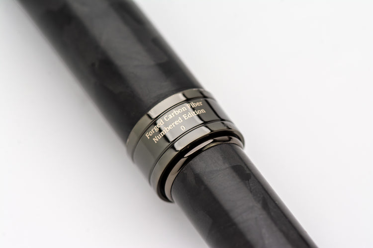 Conklin Endura Fountain Pen in Forged Carbon Fiber with Gunmetal Trim - Limited Edition