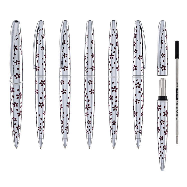Cross ATX Sakura Ballpoint Pen in Cherry Blossom