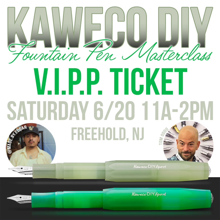 Kaweco DIY Fountain Pen Masterclass VIPP Ticket - Saturday June 20th