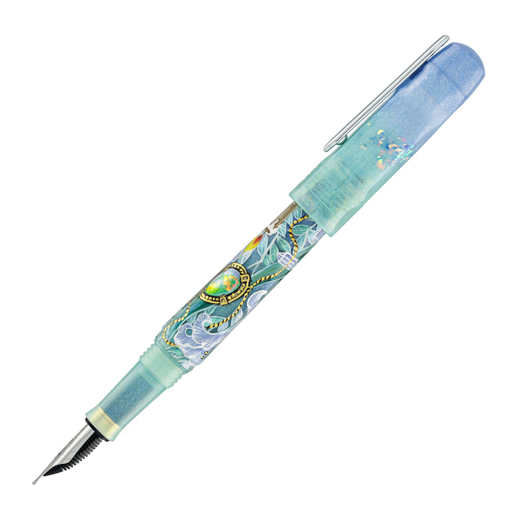 Benu Talisman Fountain Pen in White Lily